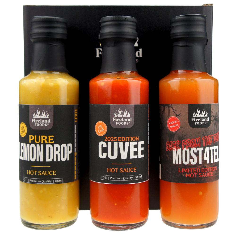 Geschenkbox "Special Hot-Saucen", 3x 100ml