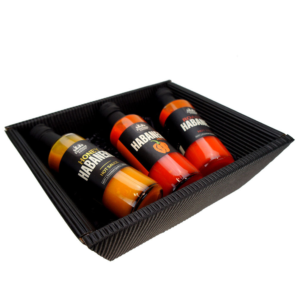 Caja de regalo "Habanero", 3x 100ml