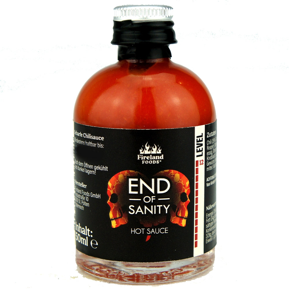 End of Sanity Hot Sauce “Skull”, 55g/50ml