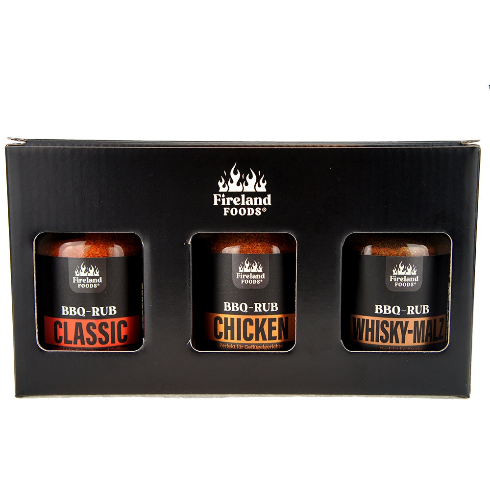 Caja de regalo “Barbacoas”, 3x 100g