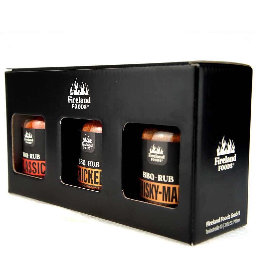 Caja de regalo “Barbacoas”, 3x 100g