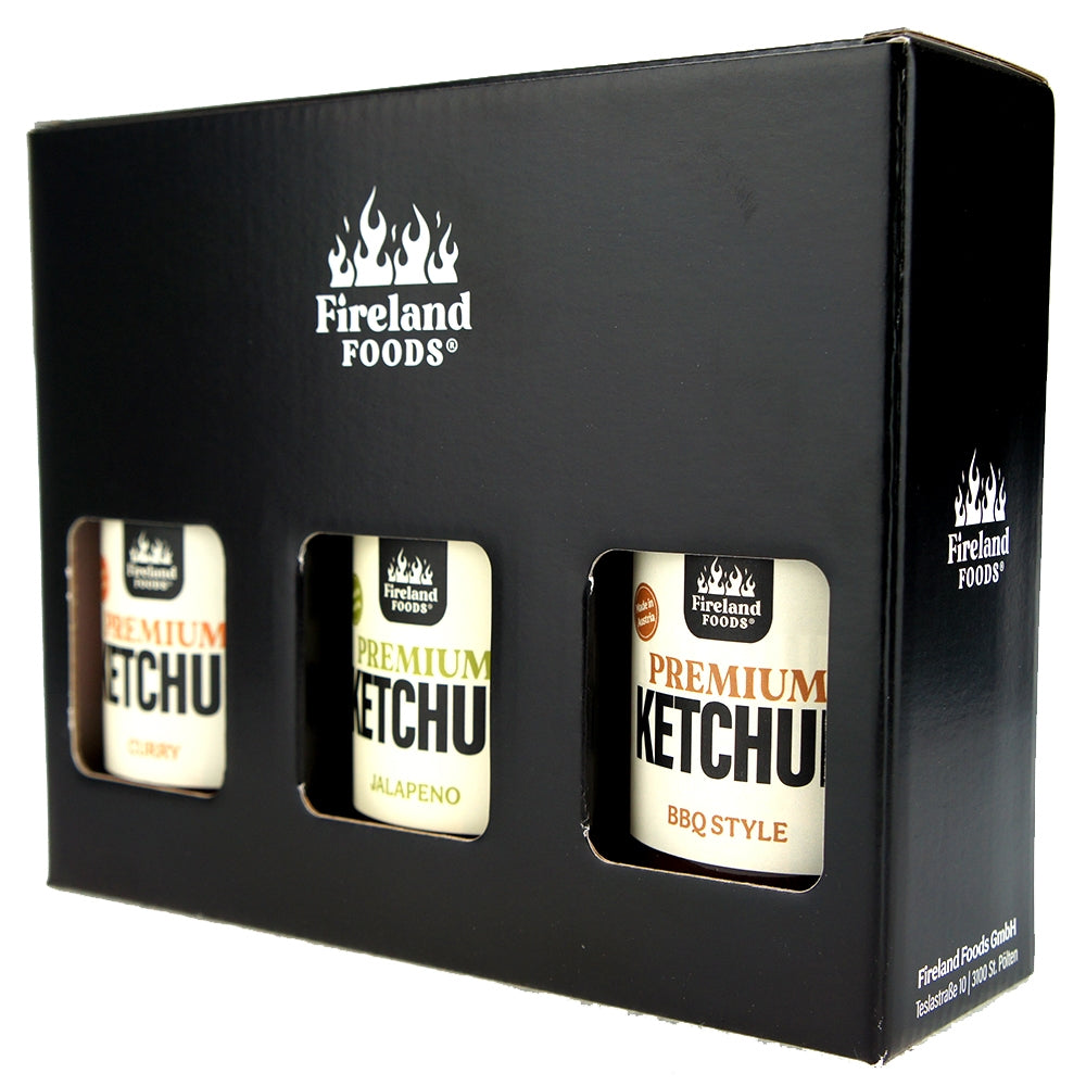 Caja de regalo "Ketchup", 3x 250ml