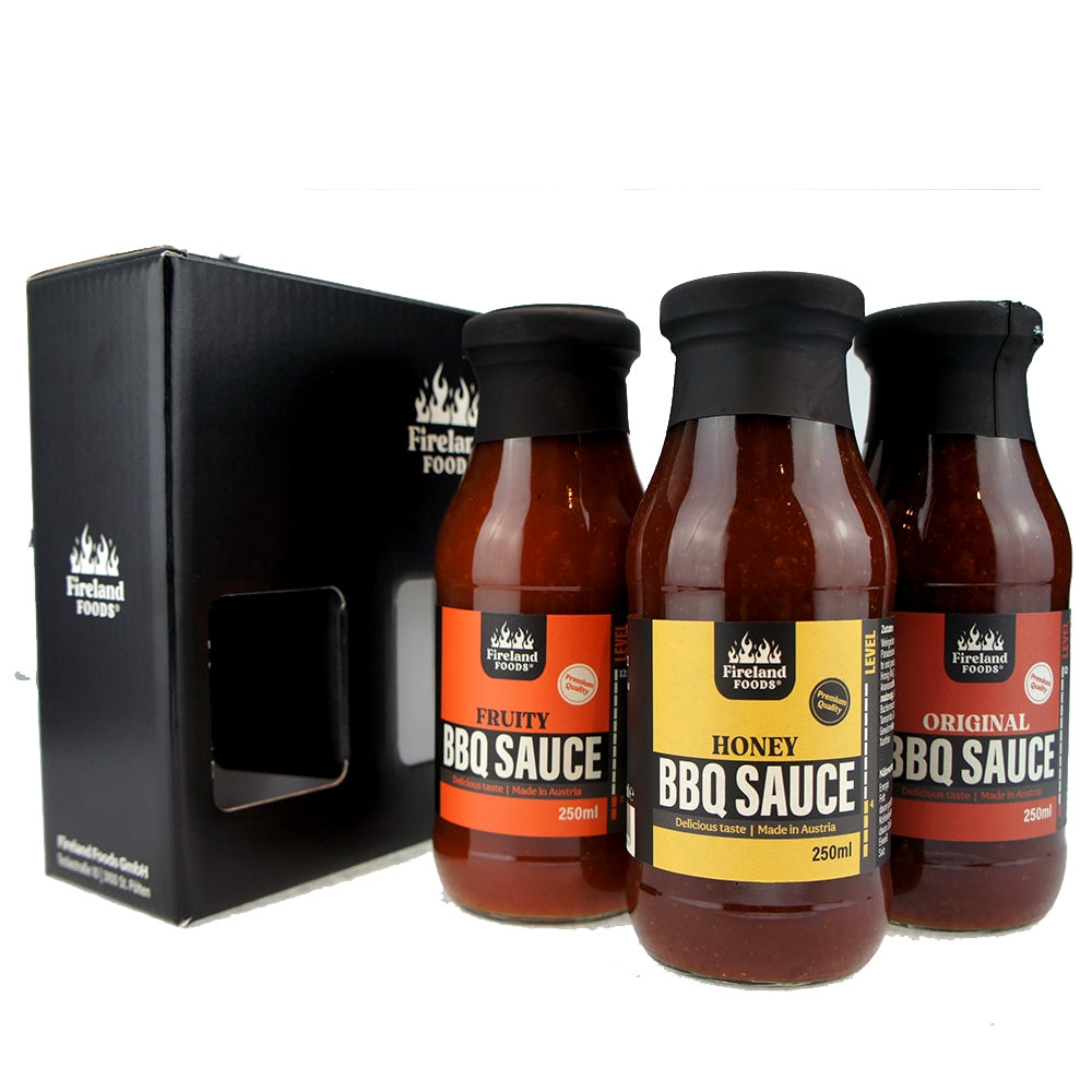 Caja de regalo "BBQ Special", 3x 250ml
