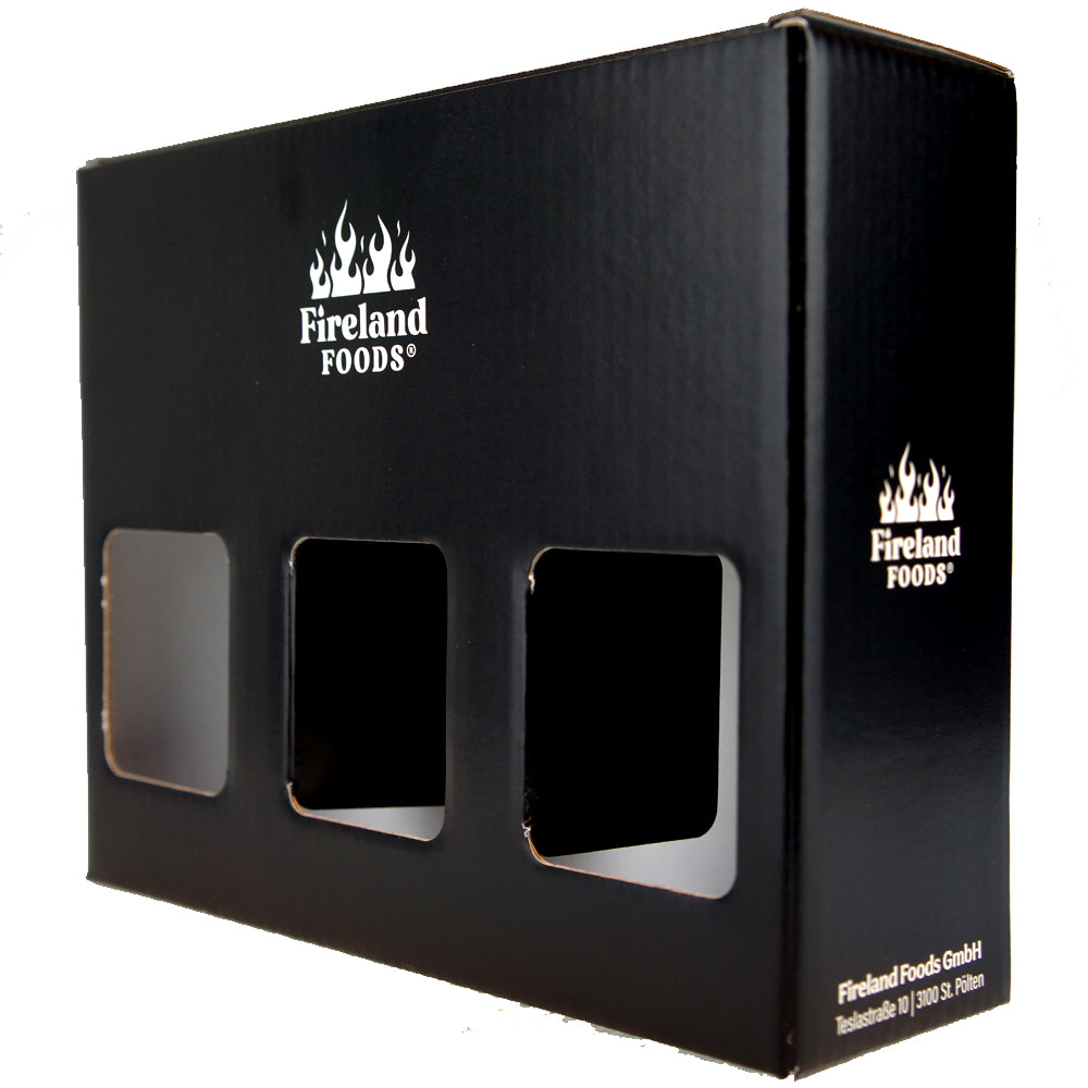 Caja de regalo para 3 botellas de 250 ml, vacías