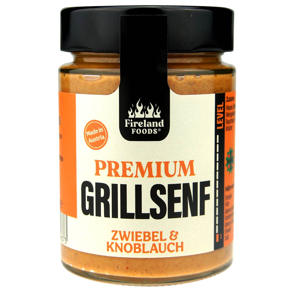 Grill mostaza cebolla y ajo, 180g