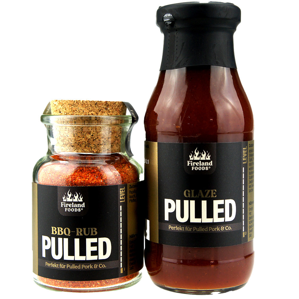Juego de parrilla Pulled (Pork & Co.) que incluye receta