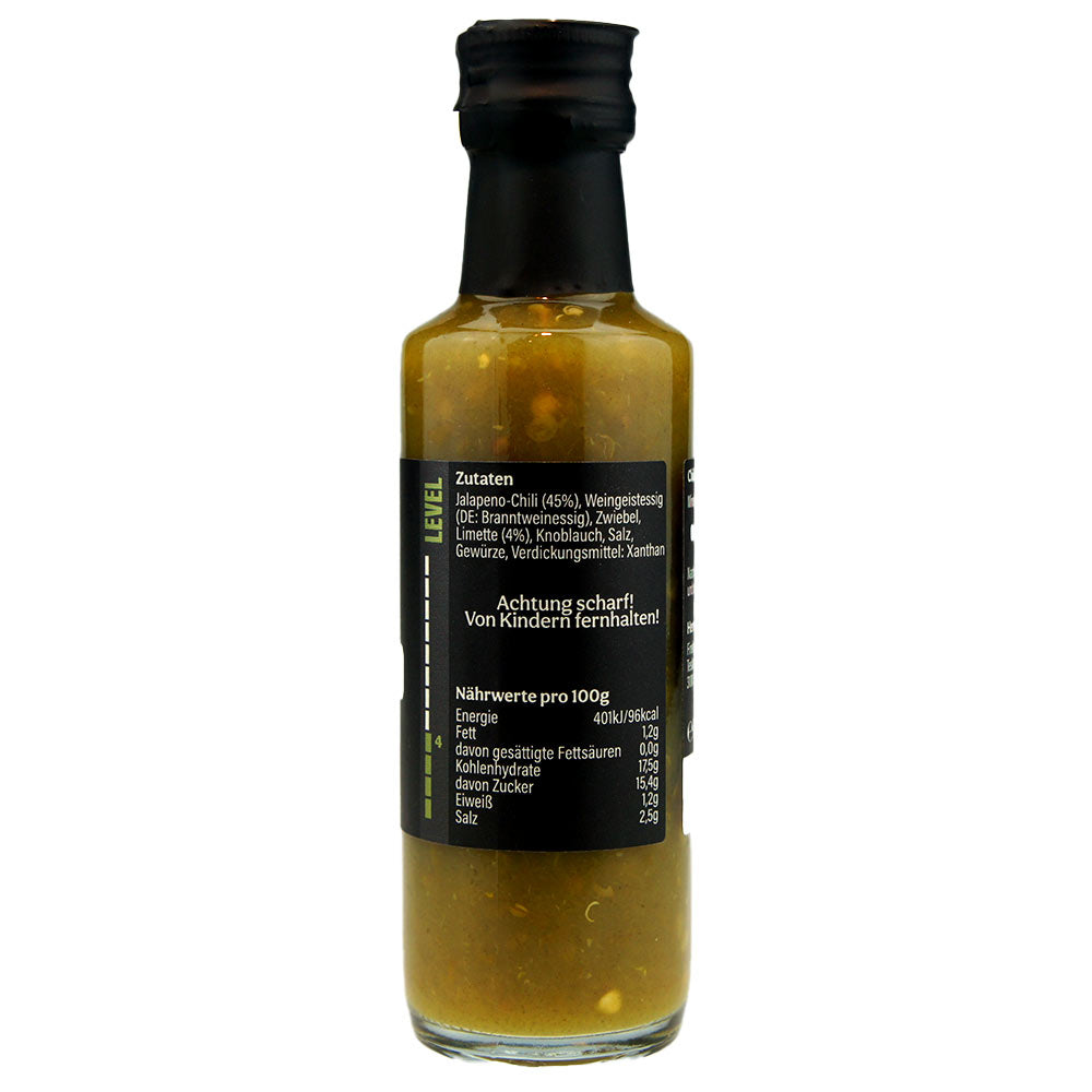 Jalapeno & Lime Hot-Sauce, 110g/100ml