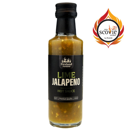 Jalapeno & Lime Hot-Sauce, 110g/100ml