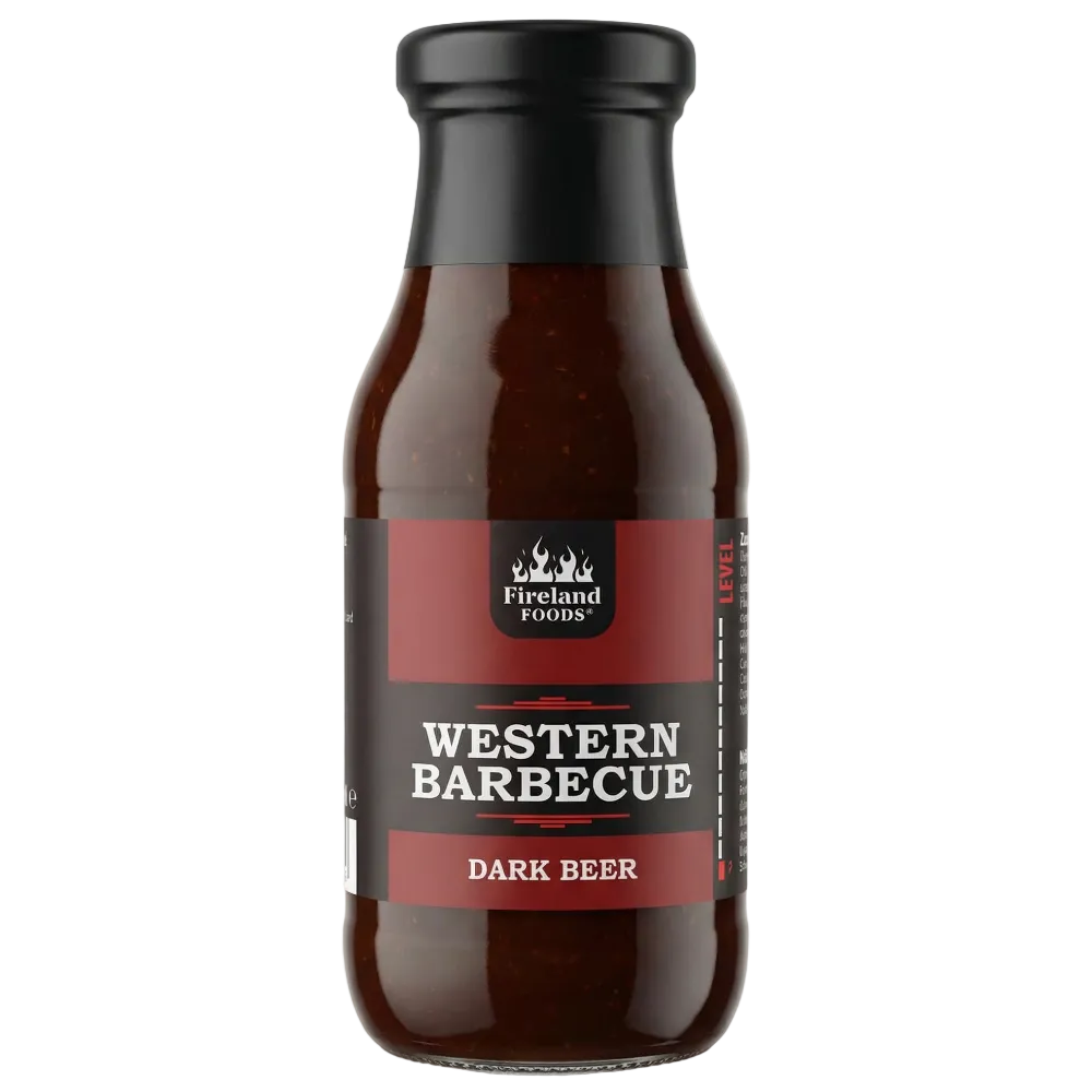 WESTERN BBQ DARK BEER, 285g/250ml
