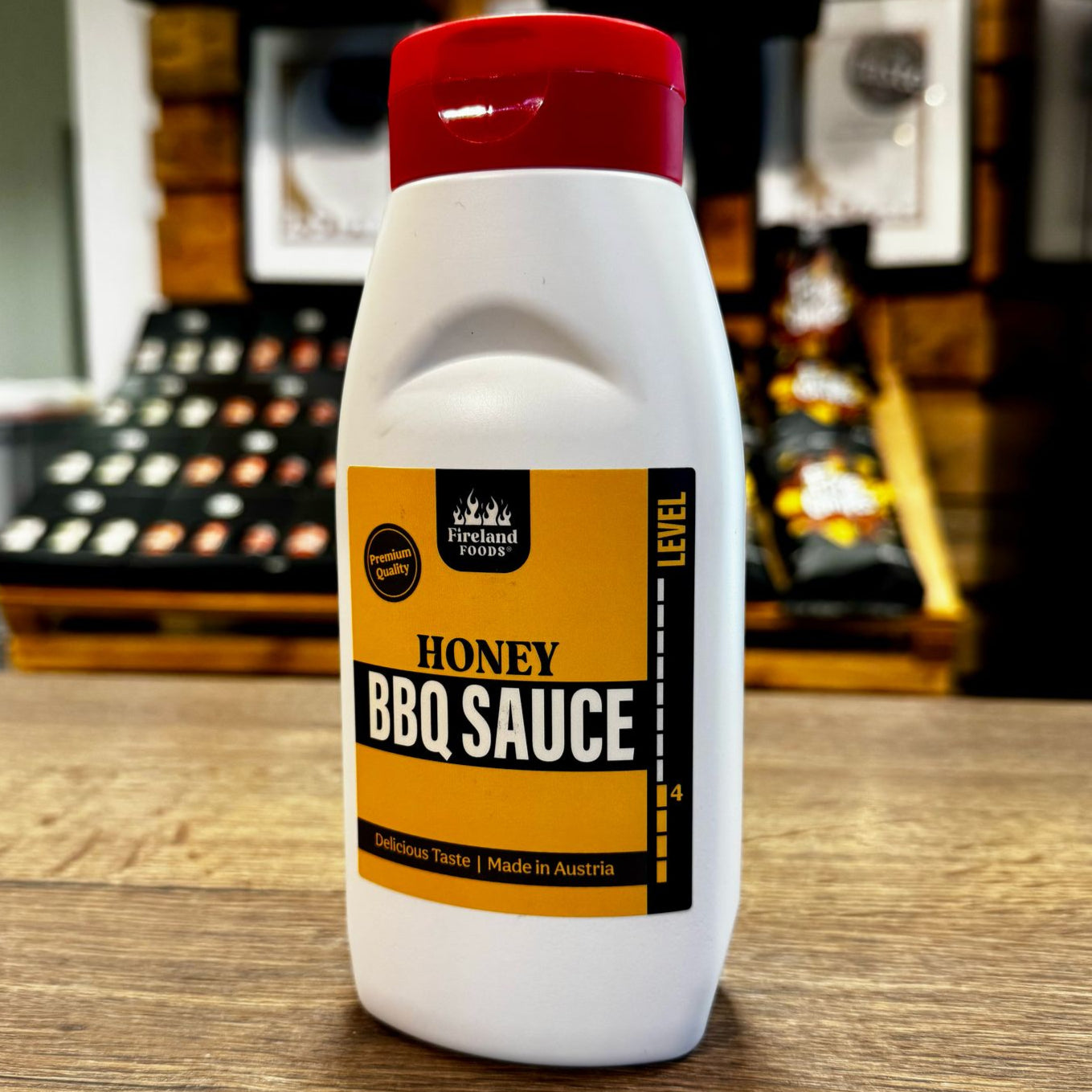 Miel BBQ, 285g/250ml