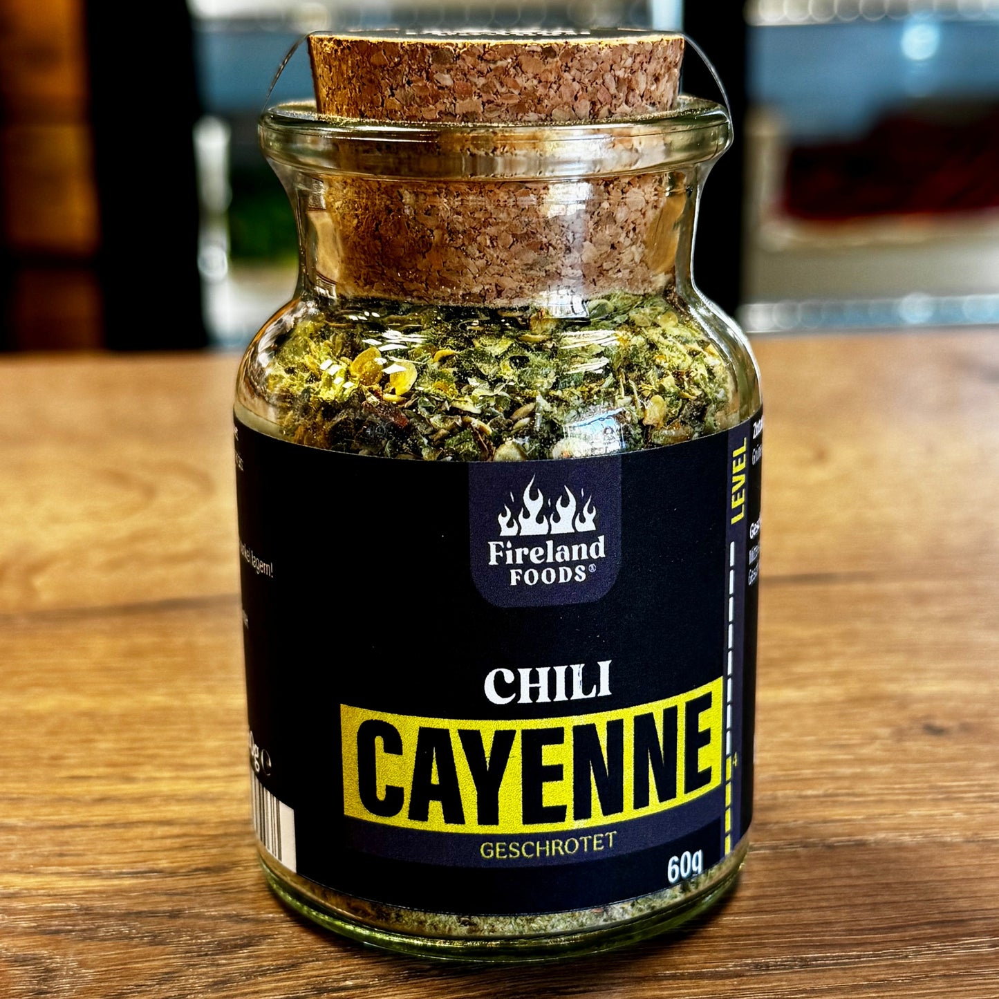 Cayenne grün, geschrotet, 60g