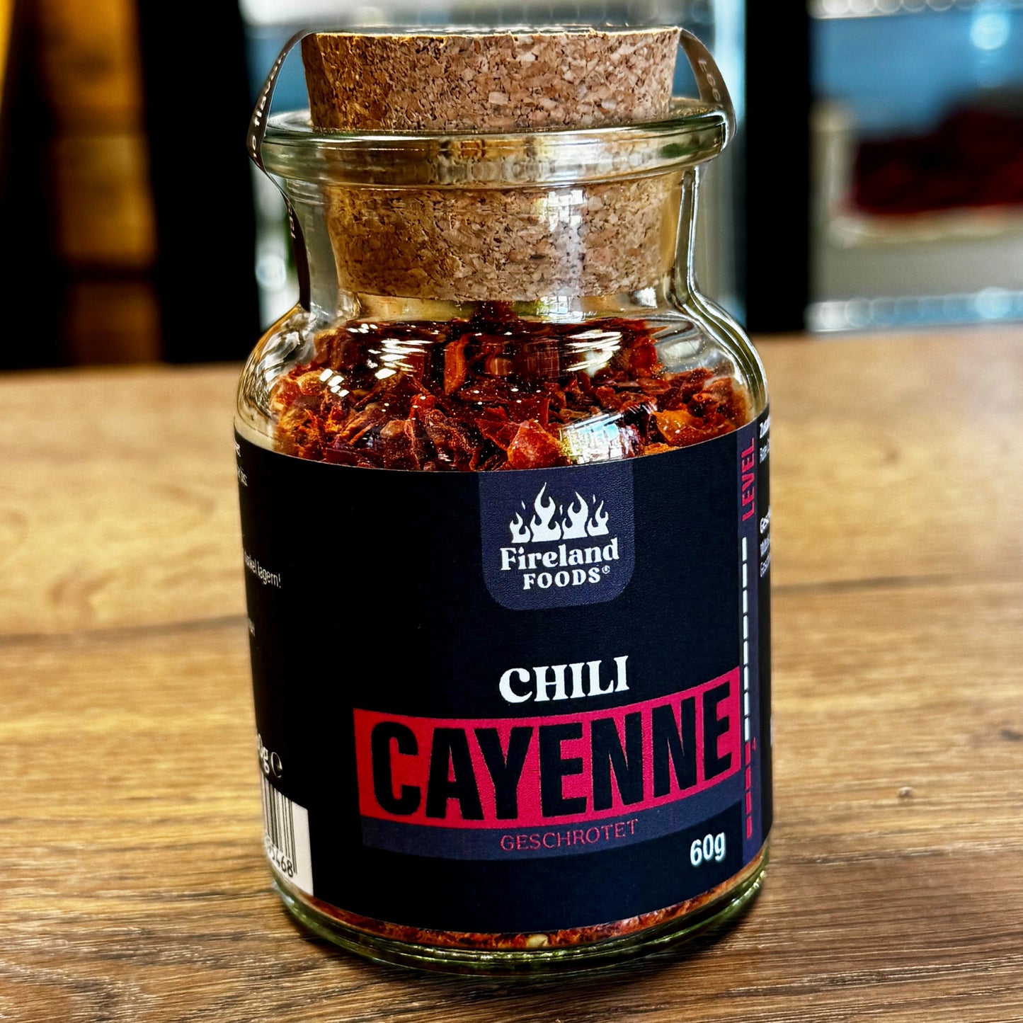 Cayenne rot, geschrotet, 60g