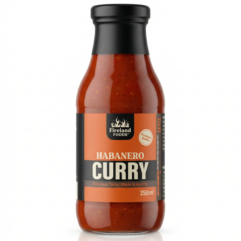 CURRY HABANERO, 285g/250ml