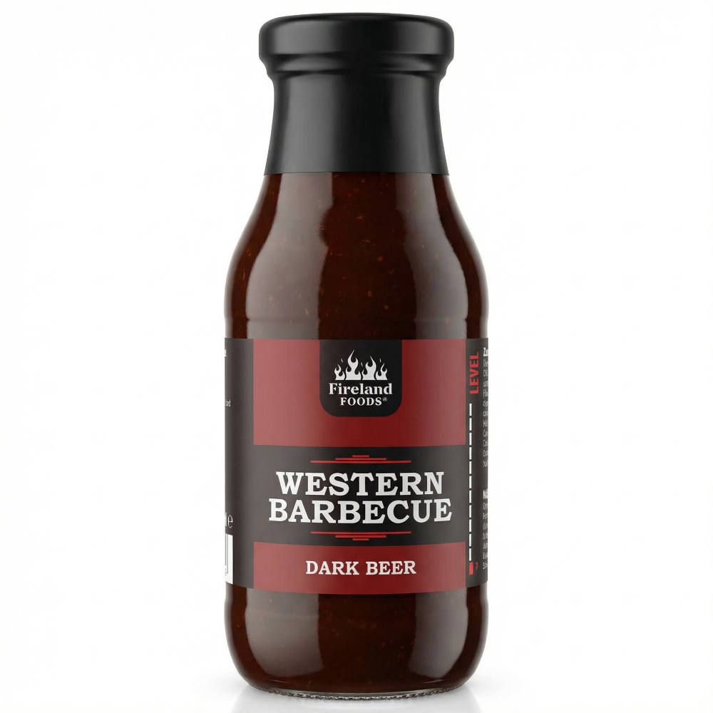 WESTERN BBQ DARK BEER, 285g/250ml