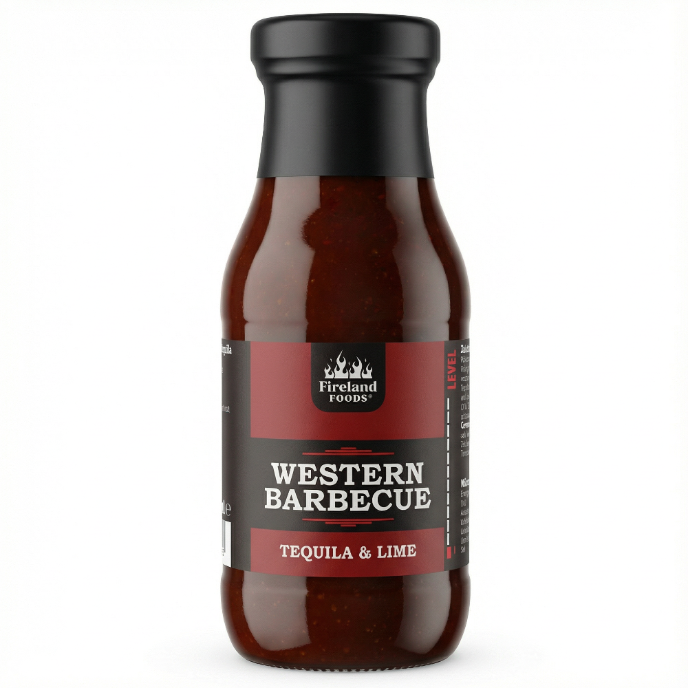 WESTERN BBQ TEQUILA & LIME, 285g/250ml