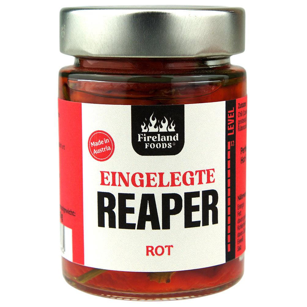 Eingelegte Carolina Reaper rot, 200g
