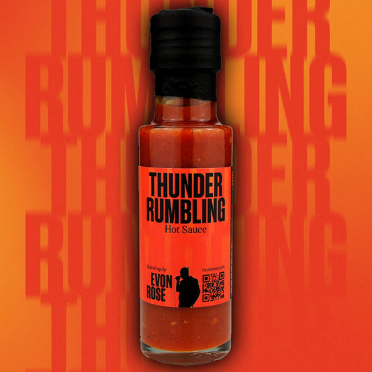 Thunder Rumbling Hot-Sauce 110g/100ml (Evon Rose Edition)