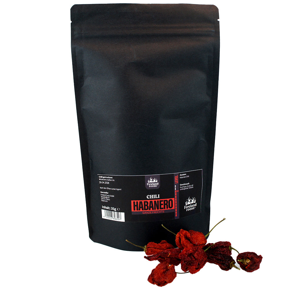 Habanero Rot Ganze Früchte, 35g