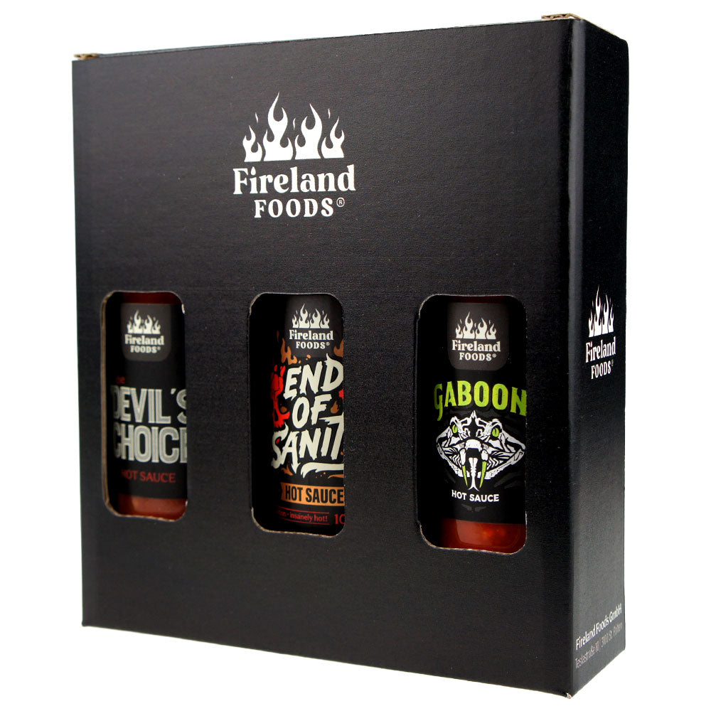 Geschenkbox "Hot-Ones", 3x 100ml