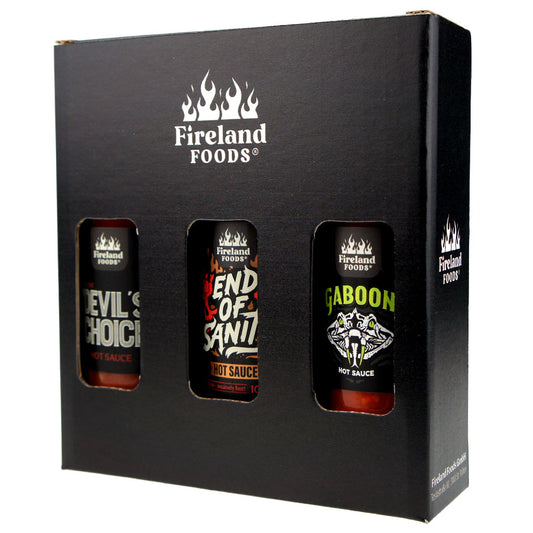 Geschenkbox "Hot-Ones", 3x 100ml