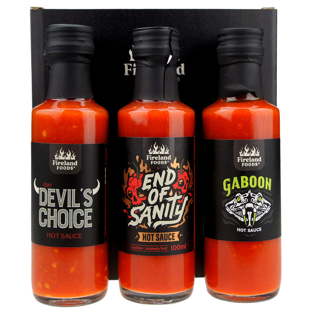 Geschenkbox "Hot-Ones", 3x 100ml