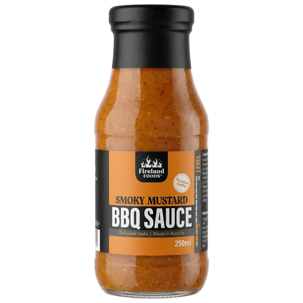 Mostaza Ahumada BBQ, 285g/250ml