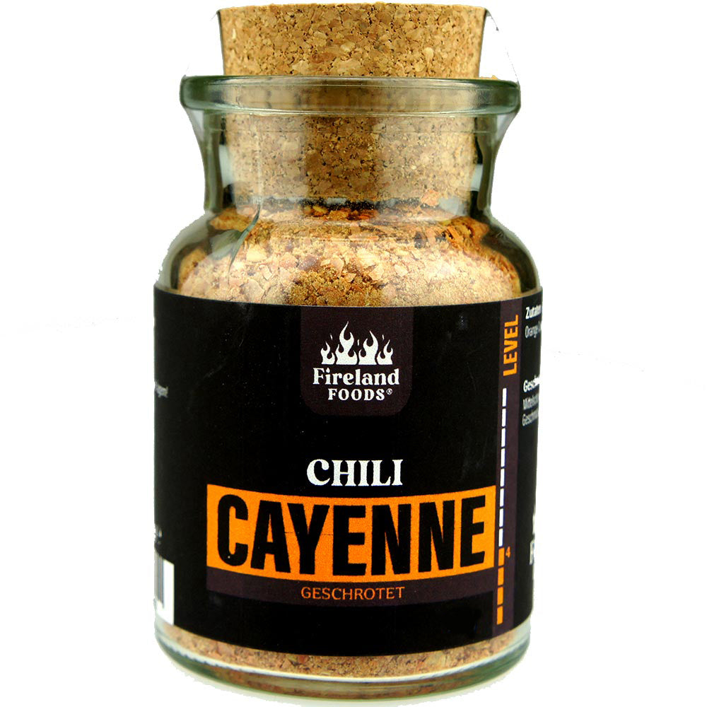 Cayenne orange, geschrotet, 60g