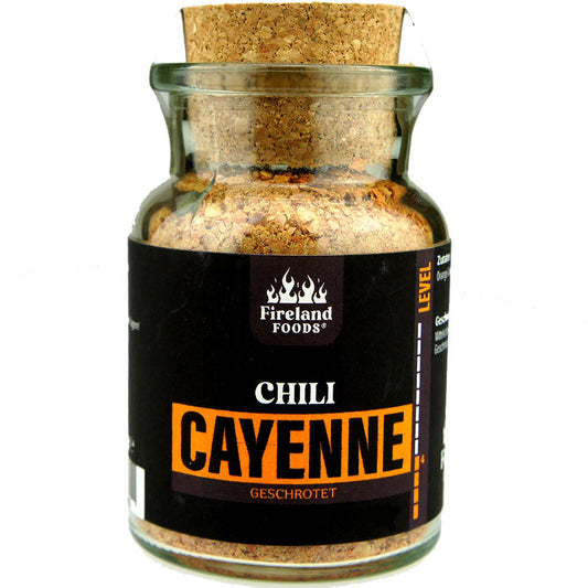 Cayenne orange, geschrotet, 60g