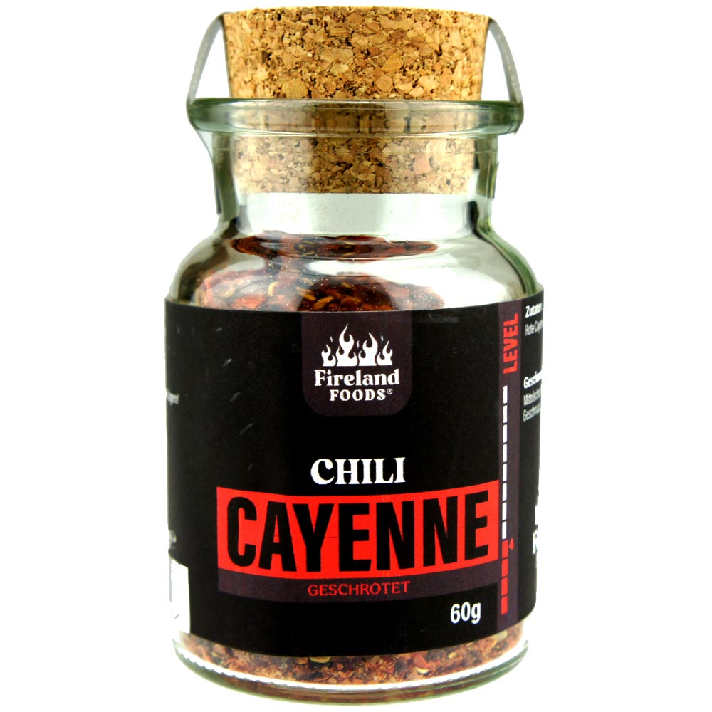 Cayenne rot, geschrotet, 60g