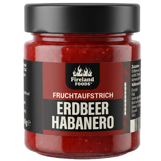 FRUCHTAUFSTRICH ERDBEER HABANERO 160G