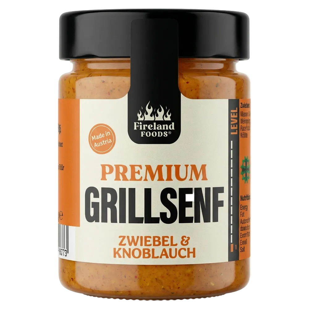 Grill mostaza cebolla y ajo, 180g