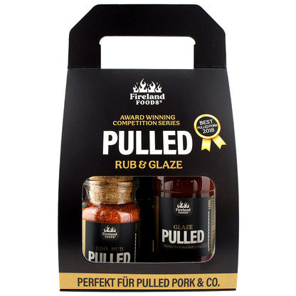Juego de parrilla Pulled (Pork &amp; Co.) que incluye receta