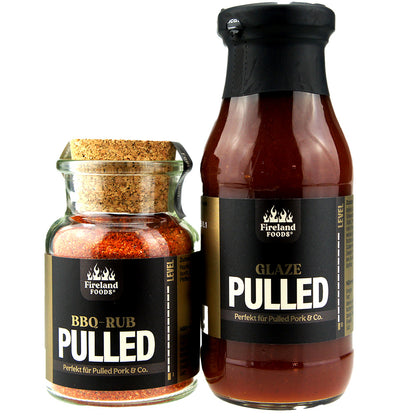 Juego de parrilla Pulled (Pork &amp; Co.) que incluye receta