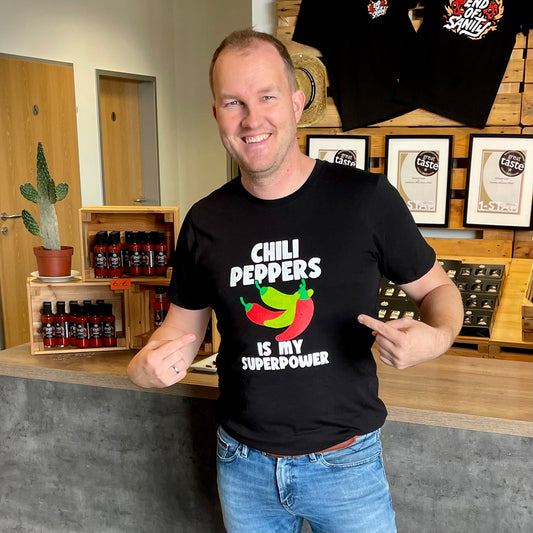 T-Shirt Chili is my superpower MEN