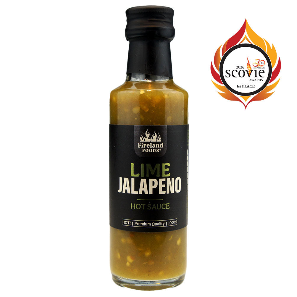 Jalapeno & Lime Hot-Sauce, 110g/100ml