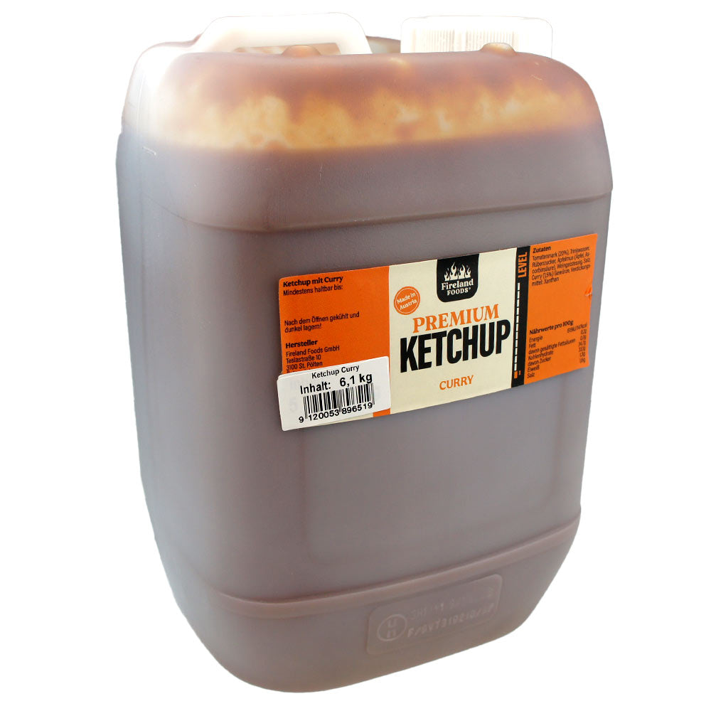 Salsa De Kétchup Curry 265g/250ml