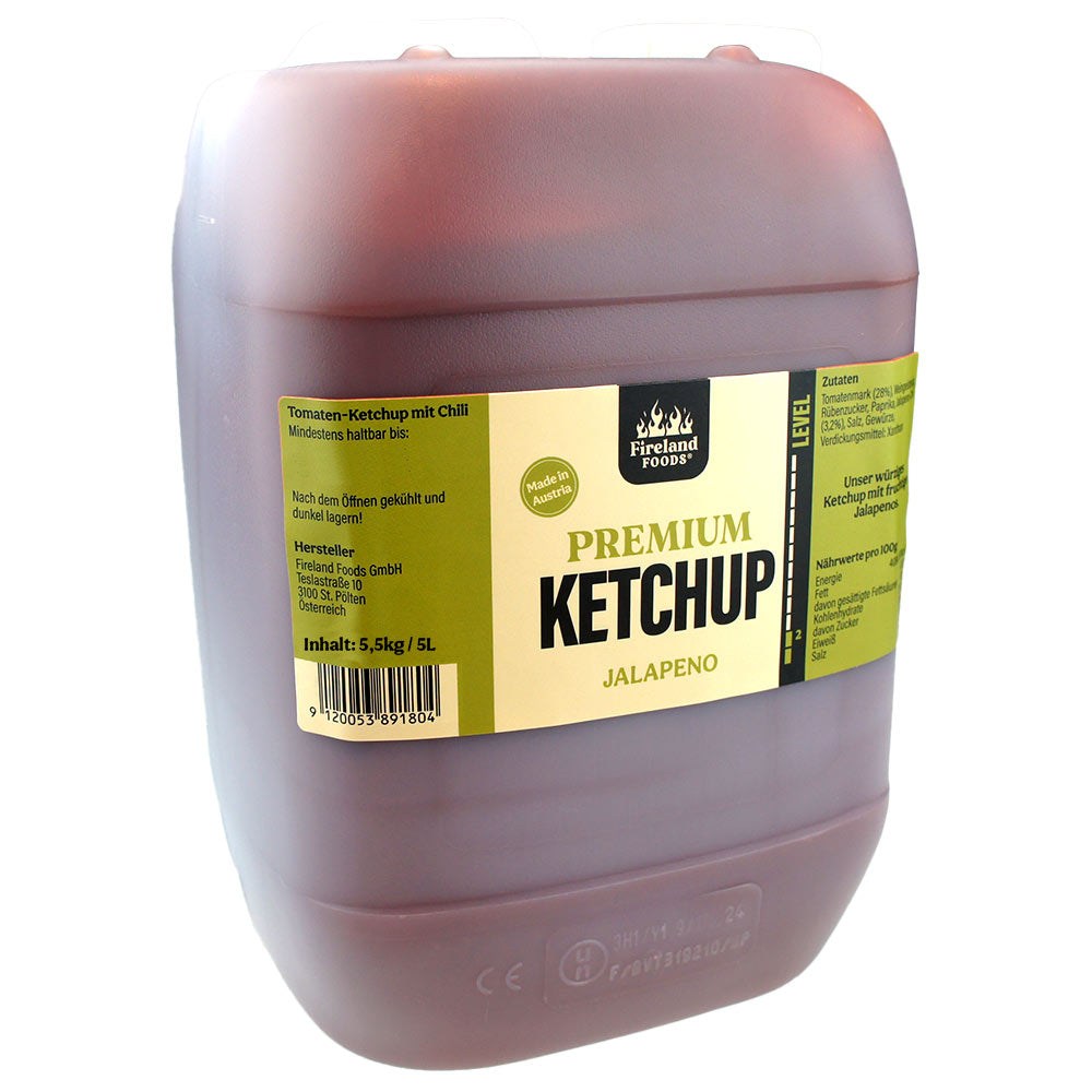 Ketchup Jalapeno canister 5.5kg/5L