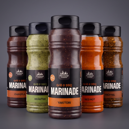 GRILL & BBQ MARINADEN BUNDLE | 5ER SET