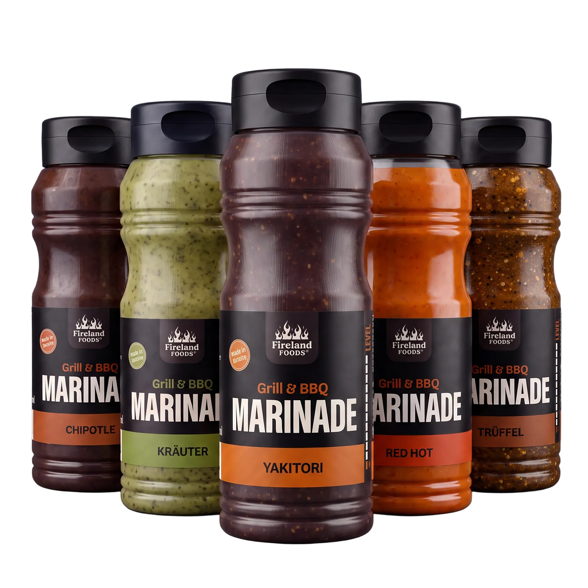 GRILL & BBQ MARINADEN BUNDLE | 5ER SET