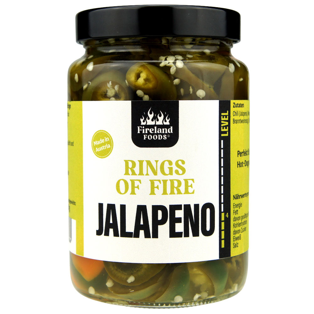Anillos de Fuego - Jalapeño, 760g