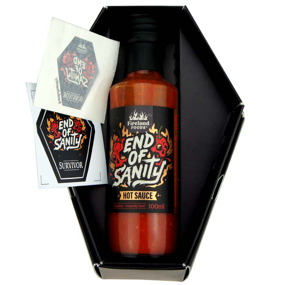 End of Sanity Hot Sauce 110g/100ml