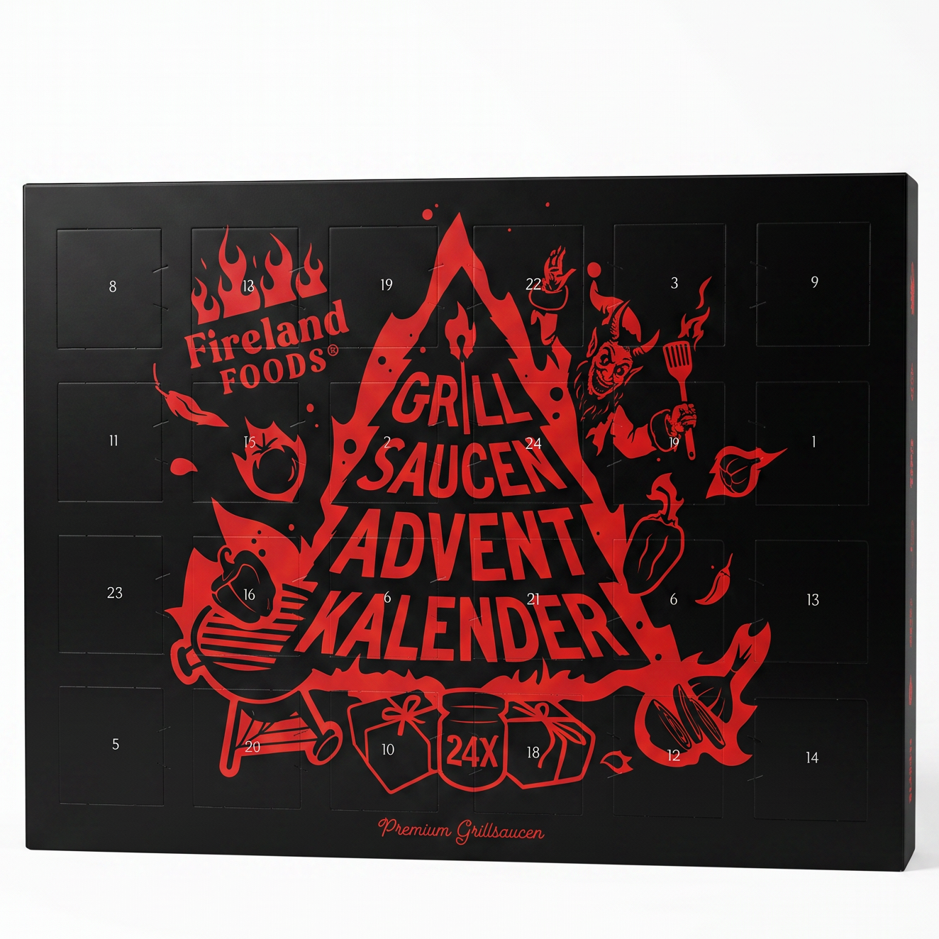ADVENTKALENDER BBQ 2026 | 1,2KG INHALT