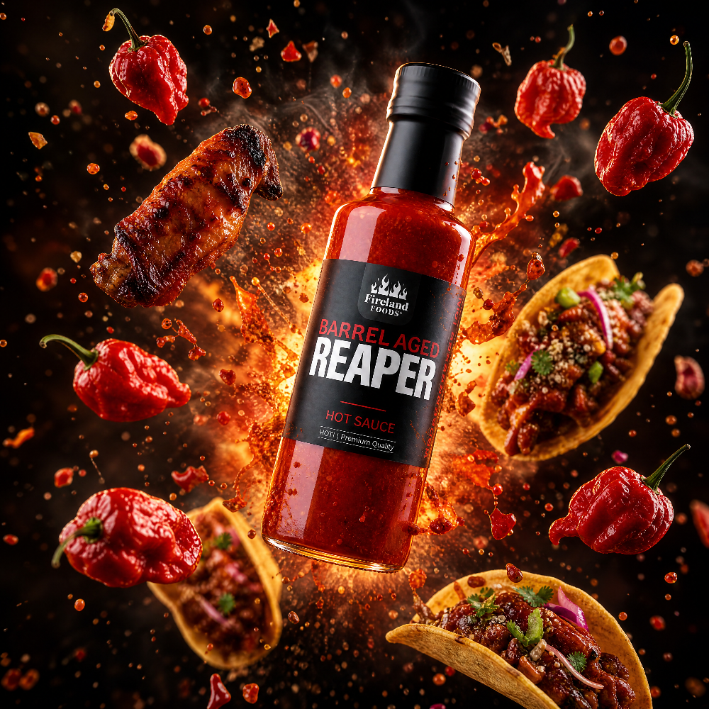 BARREL AGED REAPER HOT SAUCE