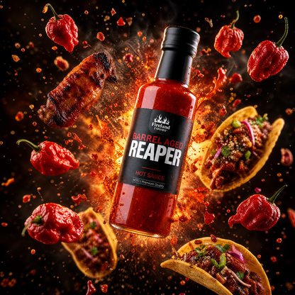 BARREL AGED REAPER HOT SAUCE