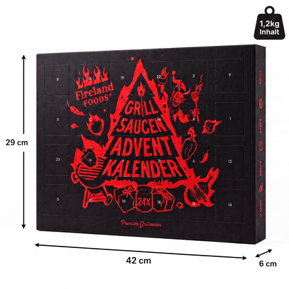 ADVENTKALENDER BBQ 2026 | 1,2KG INHALT