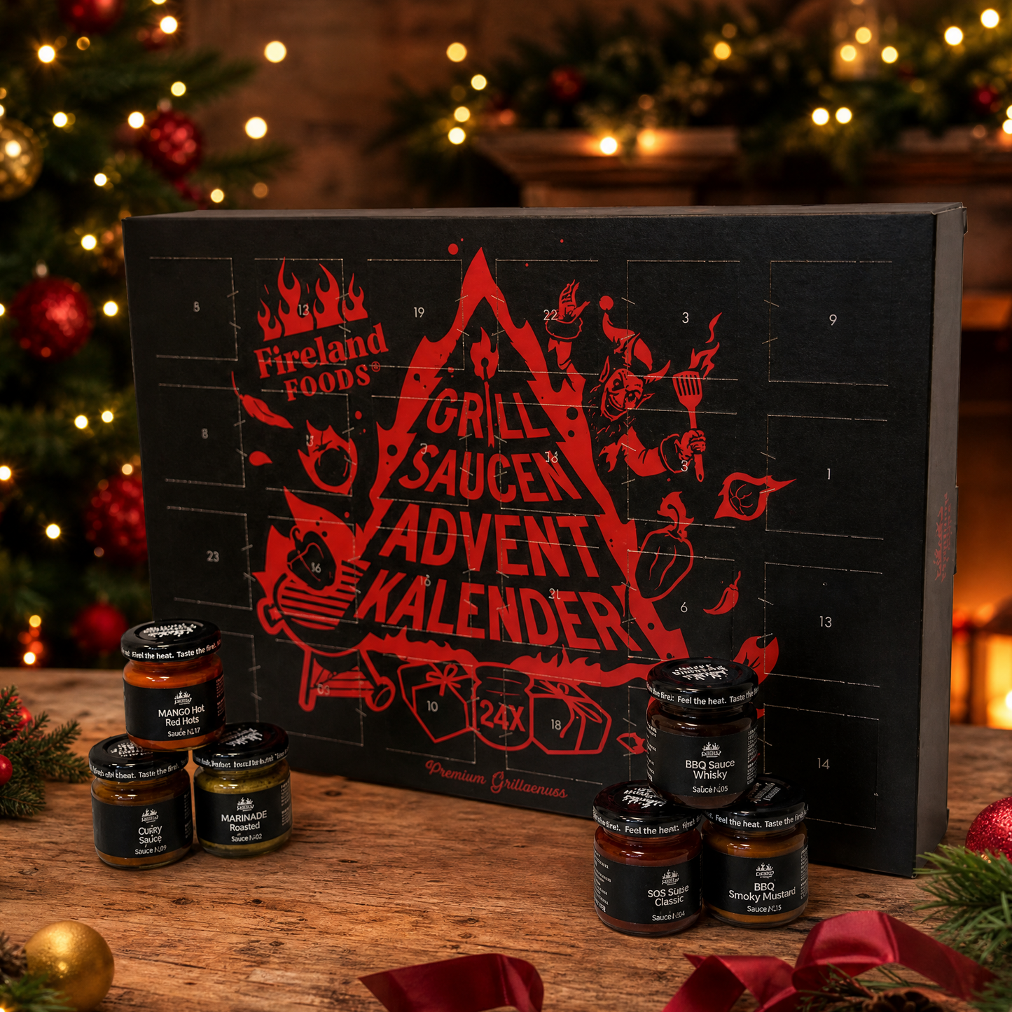 Calendario de Adviento Fireland Foods, 724 g | Versión 2023