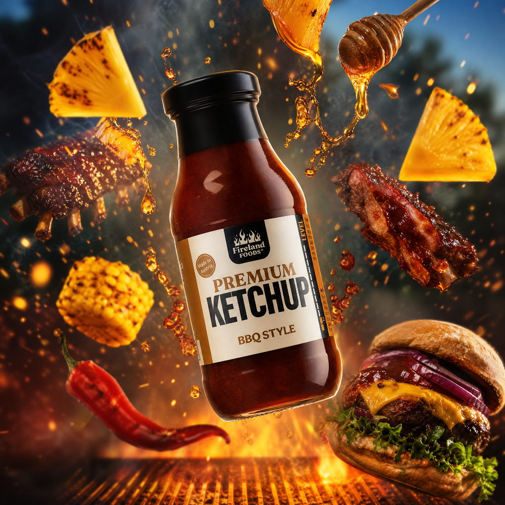 Ketchup BBQ style 265g/250ml
