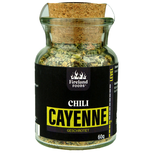 Cayenne grün, geschrotet, 60g