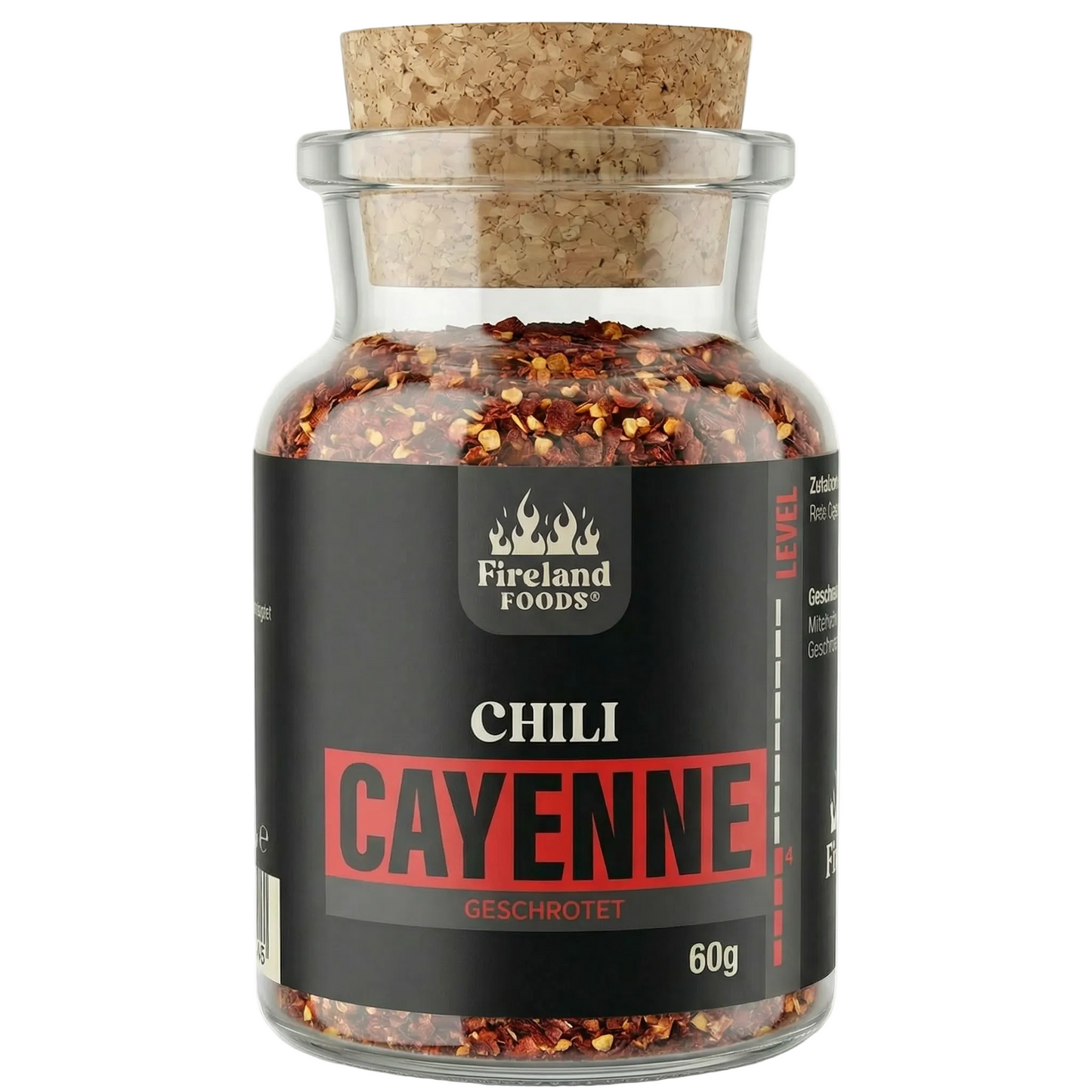 Cayenne rot, geschrotet, 60g