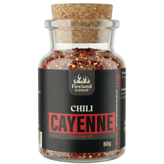 Cayenne rot, geschrotet, 60g
